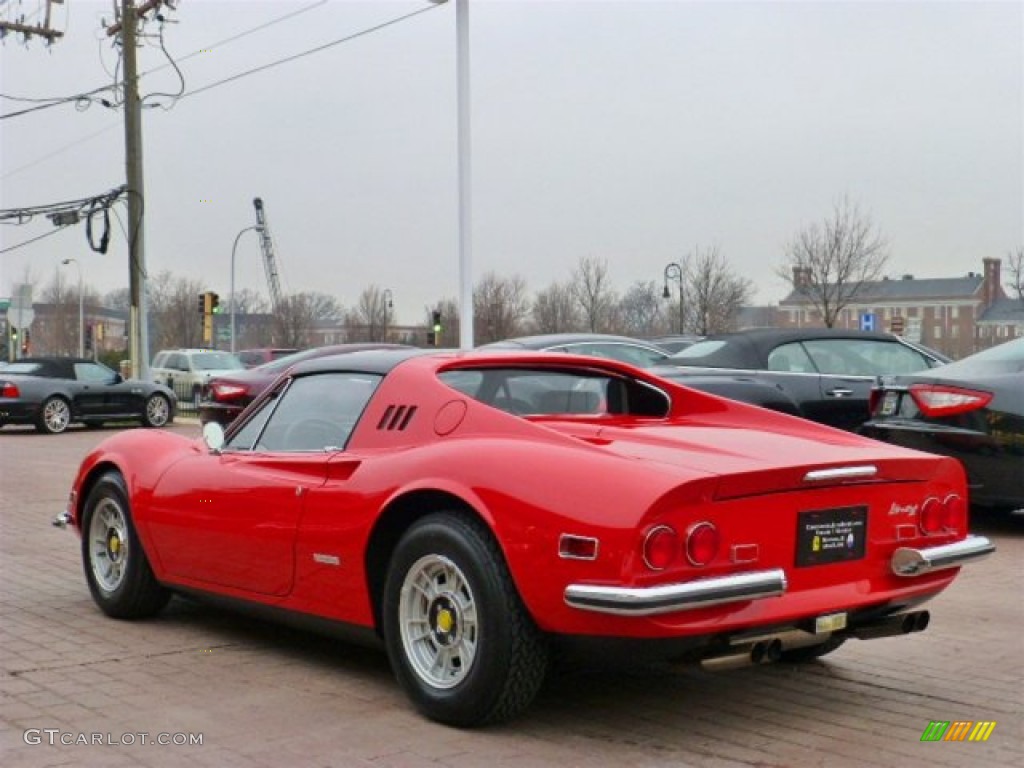 Red 1972 Ferrari Dino 246 GTS Exterior Photo #75065573