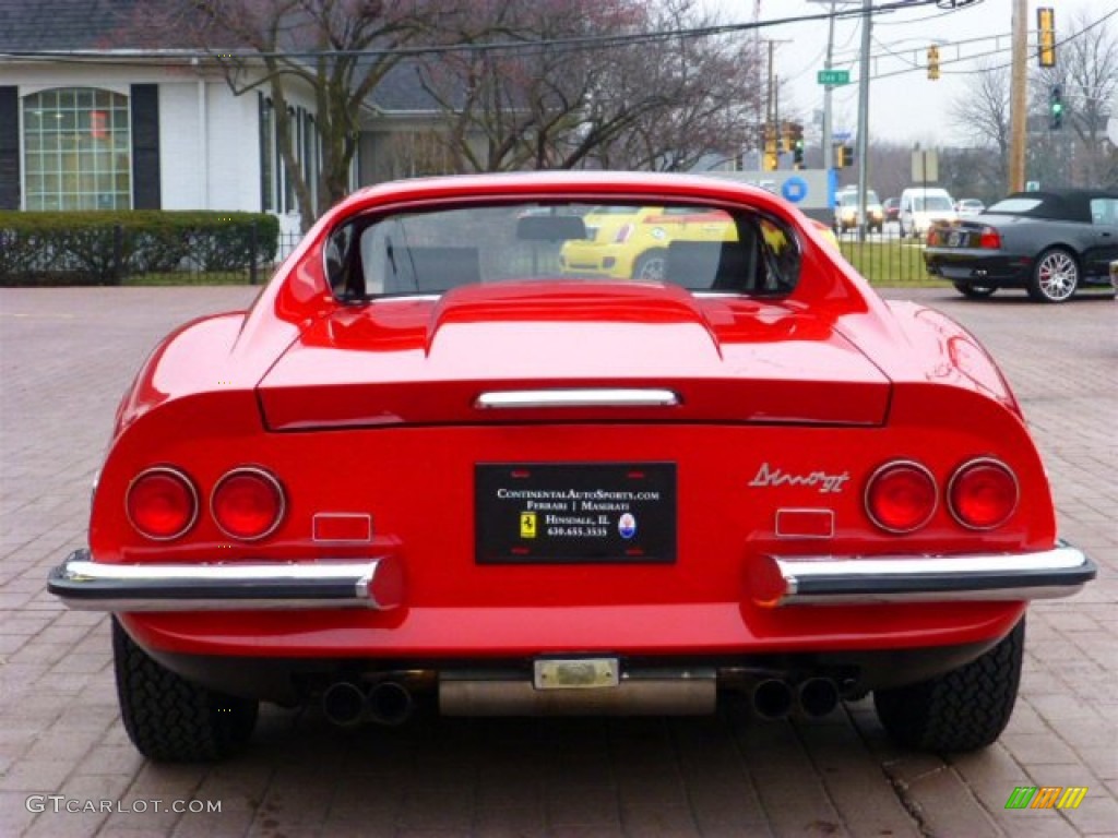 Red 1972 Ferrari Dino 246 GTS Exterior Photo #75065648
