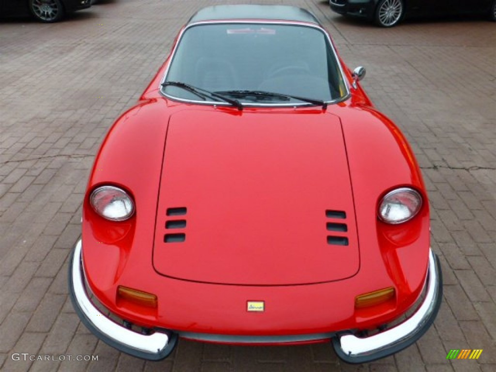 Red 1972 Ferrari Dino 246 GTS Exterior Photo #75065690