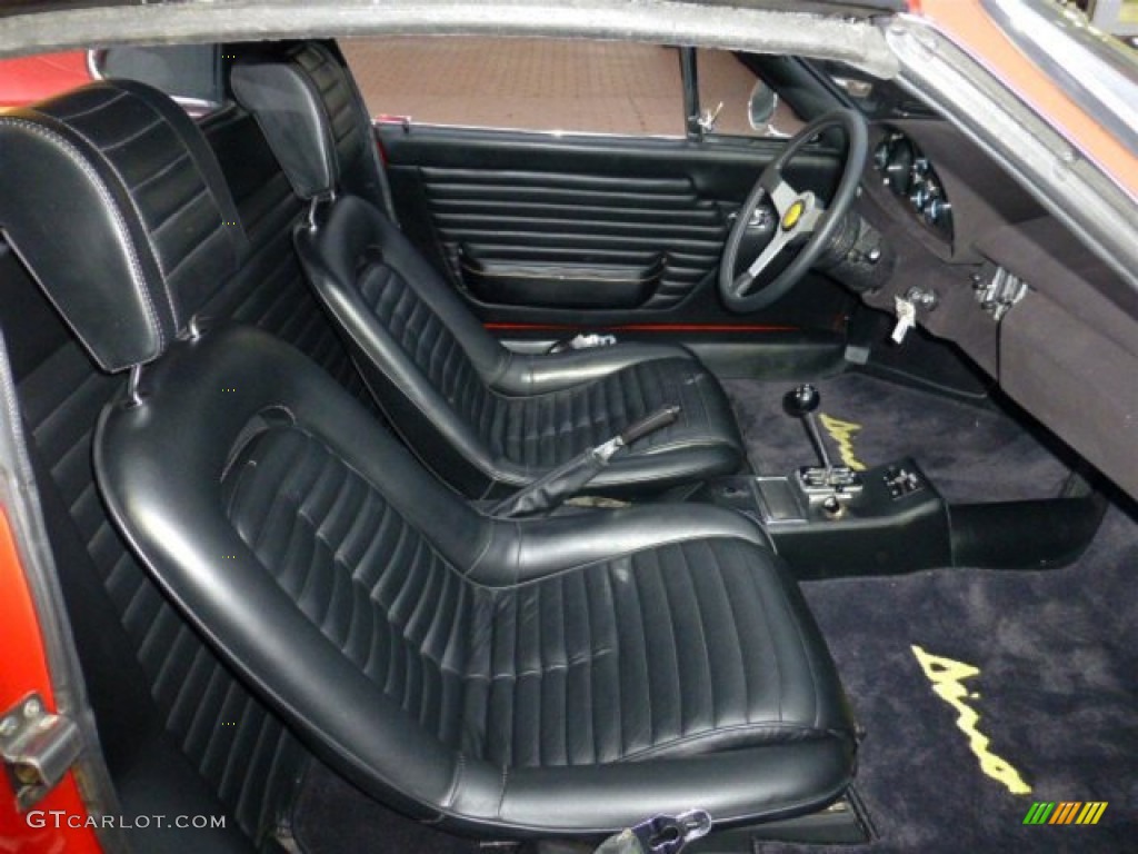 Black Interior 1972 Ferrari Dino 246 GTS Photo #75065795