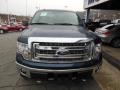 2013 Blue Jeans Metallic Ford F150 XLT SuperCab 4x4  photo #3