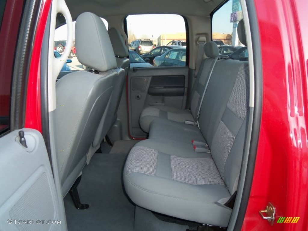2007 Ram 1500 SLT Quad Cab 4x4 - Flame Red / Medium Slate Gray photo #21