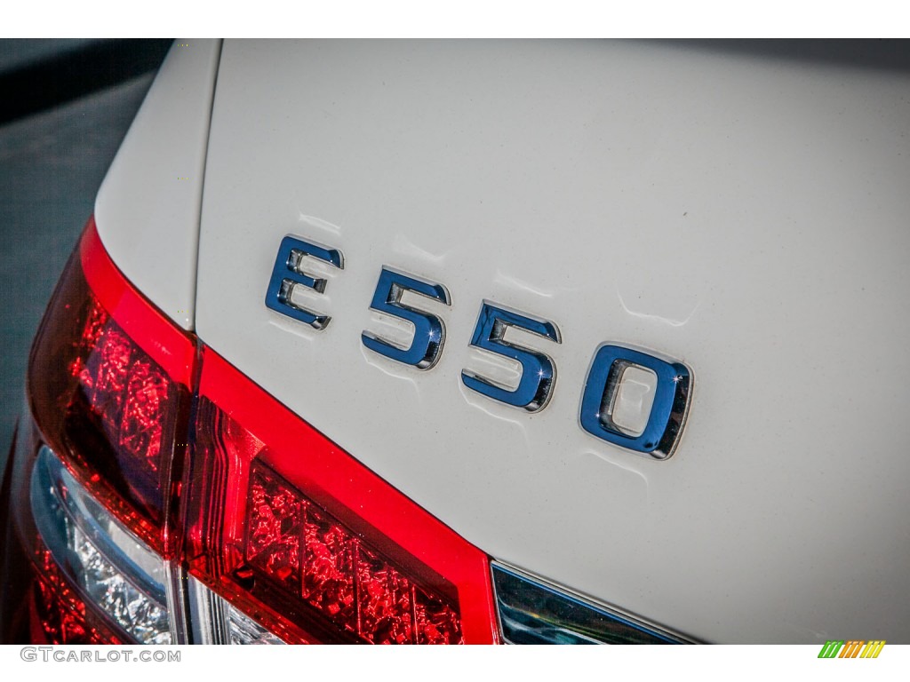 2010 E 550 Sedan - Arctic White / Black photo #7