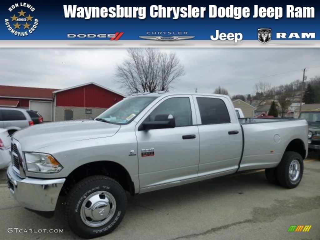 Bright Silver Metallic Dodge Ram 3500 HD