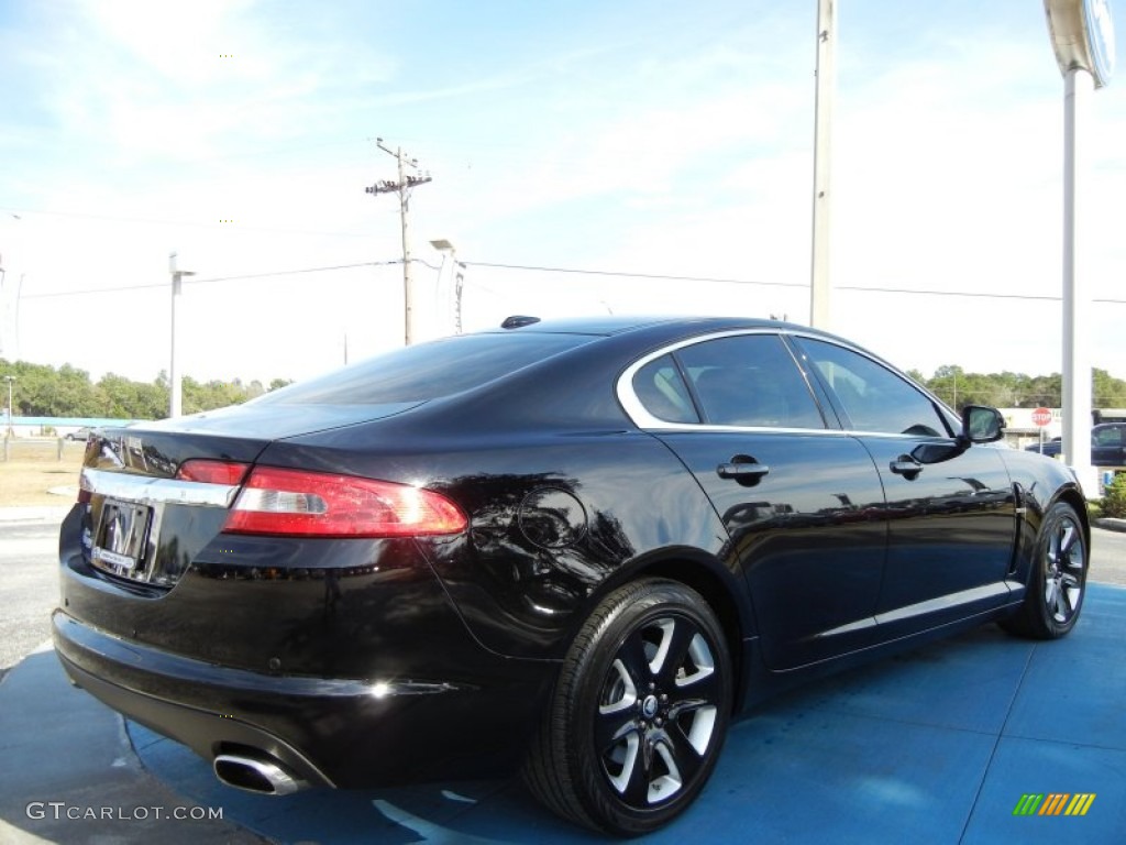 Ebony Black 2011 Jaguar XF Sport Sedan Exterior Photo #75068181