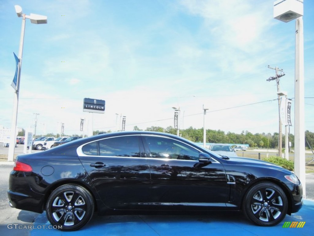 Ebony Black 2011 Jaguar XF Sport Sedan Exterior Photo #75068192