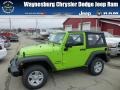 2013 Gecko Green Jeep Wrangler Sport 4x4  photo #1