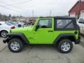 2013 Gecko Green Jeep Wrangler Sport 4x4  photo #2