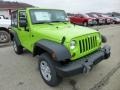 2013 Gecko Green Jeep Wrangler Sport 4x4  photo #10