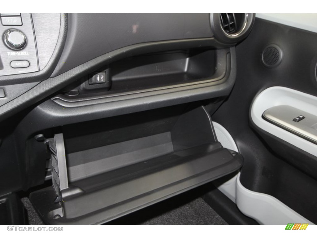 2012 Prius c Hybrid Four - Magnetic Gray Metallic / Black photo #17