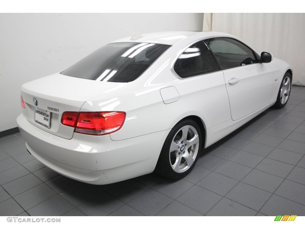 2010 3 Series 328i Coupe - Alpine White / Beige photo #11