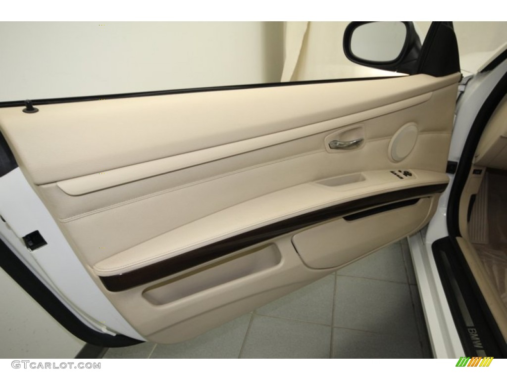 2010 3 Series 328i Coupe - Alpine White / Beige photo #15