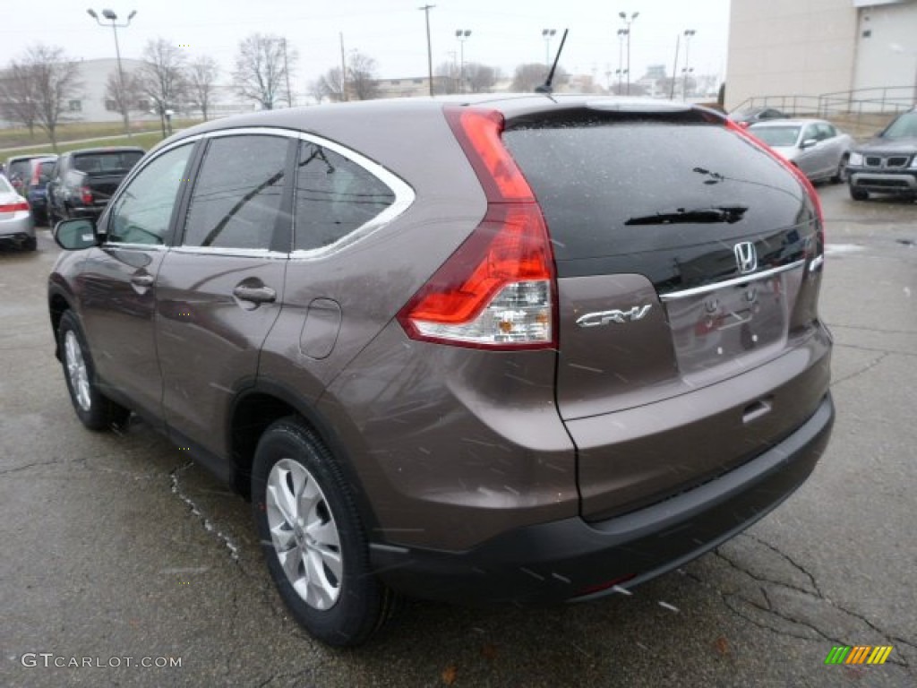 2013 CR-V EX AWD - Urban Titanium Metallic / Black photo #2