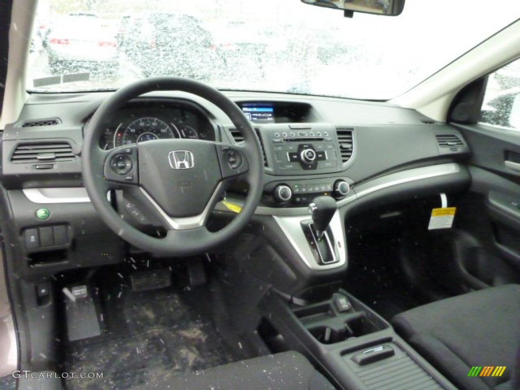 2013 CR-V EX AWD - Urban Titanium Metallic / Black photo #12