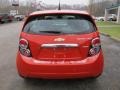 2013 Inferno Orange Metallic Chevrolet Sonic LTZ Hatch  photo #5