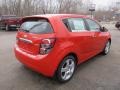 2013 Inferno Orange Metallic Chevrolet Sonic LTZ Hatch  photo #6