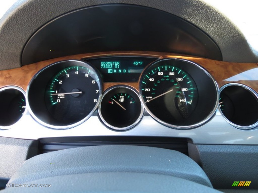 2008 Enclave CXL AWD - White Opal / Titanium/Dark Titanium photo #22