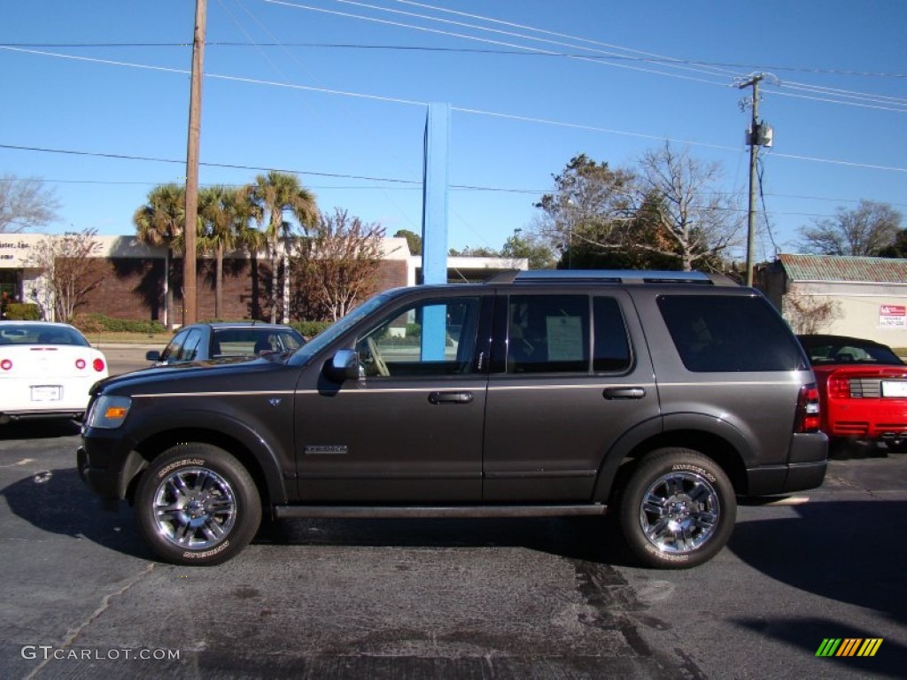 Carbon Metallic 2007 Ford Explorer Limited Exterior Photo #75076687