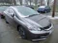 2013 Urban Titanium Metallic Honda Civic EX Sedan  photo #6