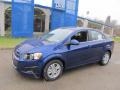 2013 Blue Topaz Metallic Chevrolet Sonic LT Sedan  photo #1