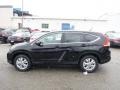 2013 Crystal Black Pearl Honda CR-V EX AWD  photo #1