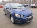 2013 Blue Topaz Metallic Chevrolet Sonic LT Sedan  photo #9