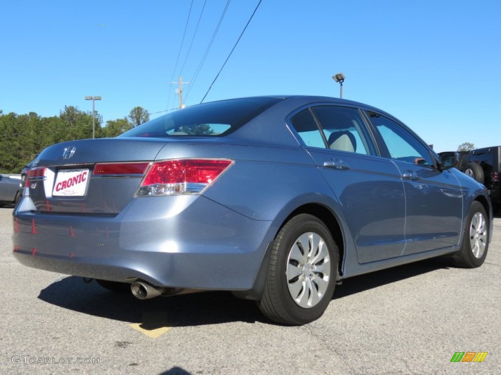 2011 Accord LX Sedan - Celestial Blue Metallic / Gray photo #7