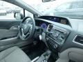 Gray 2013 Honda Civic LX Coupe Dashboard