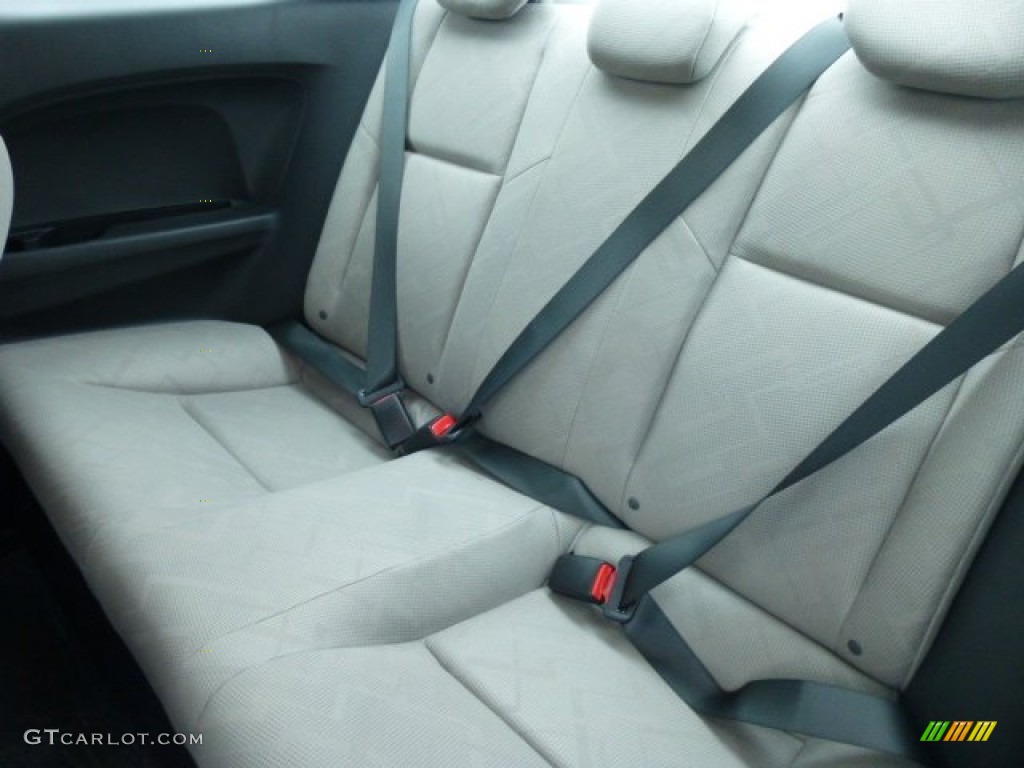 Gray Interior 2013 Honda Civic LX Coupe Photo #75077753