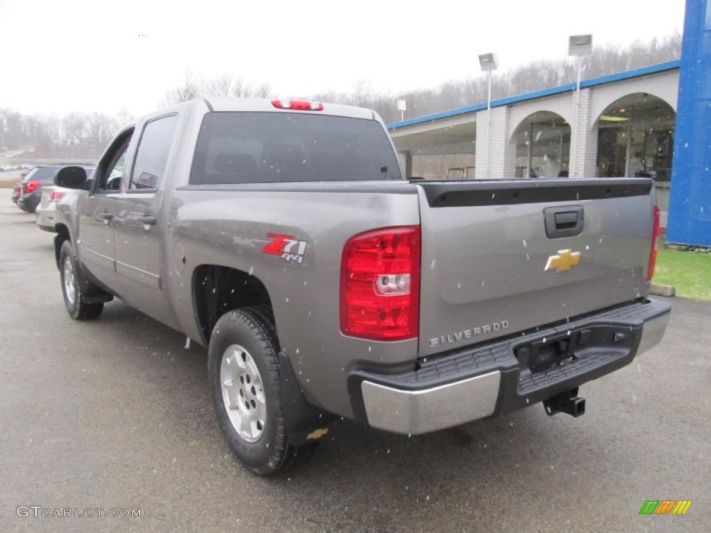 2013 Silverado 1500 LT Crew Cab 4x4 - Graystone Metallic / Ebony photo #4