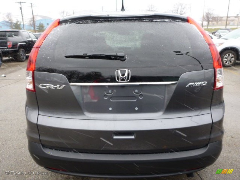 2013 CR-V EX AWD - Polished Metal Metallic / Gray photo #3