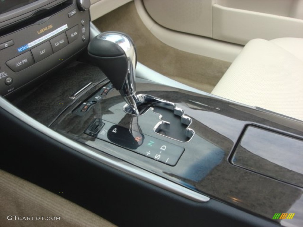 2010 IS 250C Convertible - Cerulean Blue Metallic / Ecru Beige photo #18