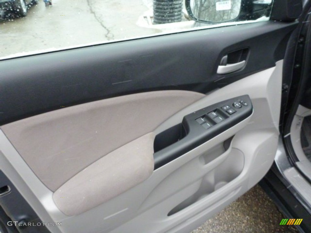 2013 CR-V EX AWD - Polished Metal Metallic / Gray photo #14