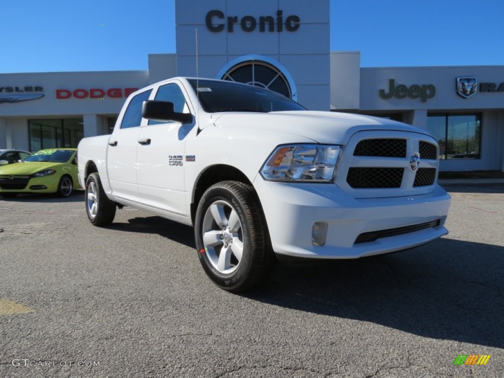 2013 1500 Express Crew Cab - Bright White / Black photo #1