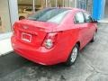 2012 Victory Red Chevrolet Sonic LS Sedan  photo #5