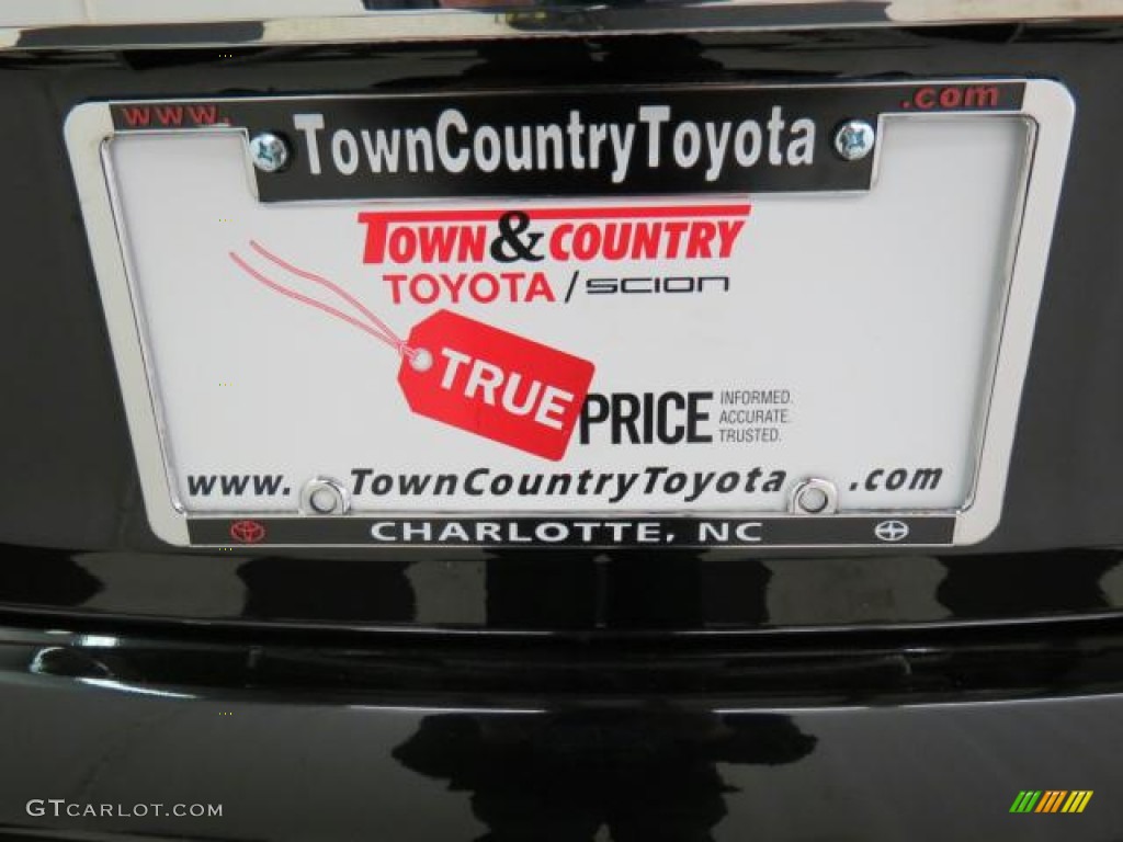 2012 Camry XLE - Attitude Black Metallic / Light Gray photo #22