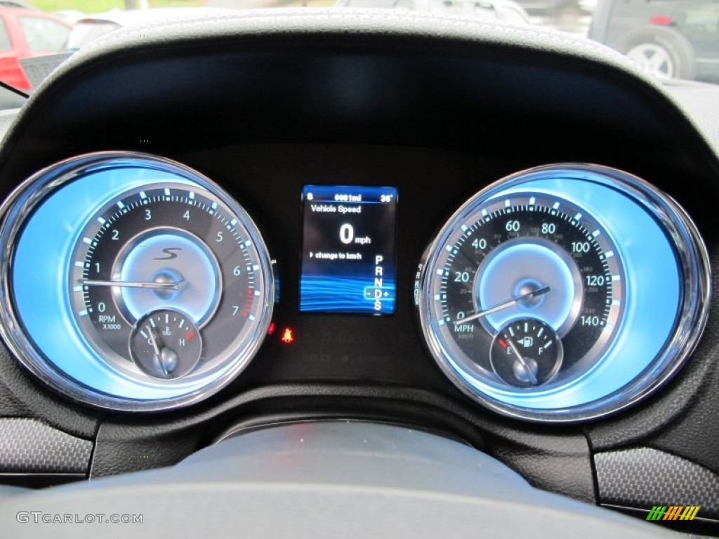2012 Chrysler 300 S V6 Gauges Photo #75079326
