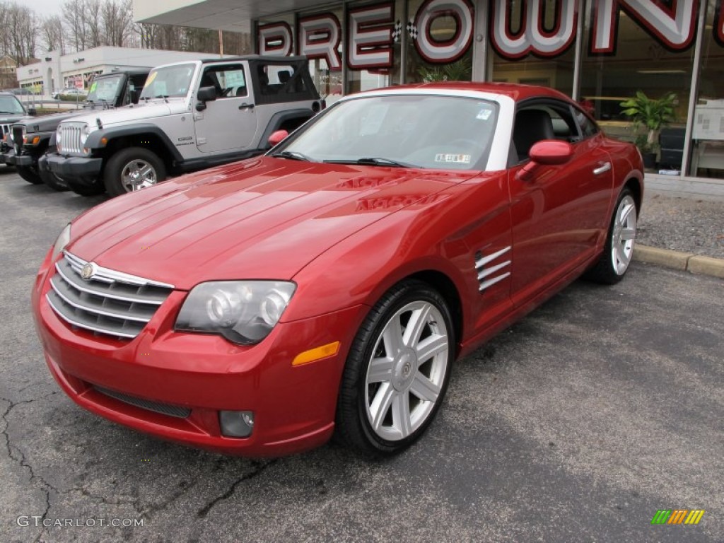 2004 Crossfire Limited Coupe - Blaze Red Crystal Pearl / Dark Slate Gray photo #2