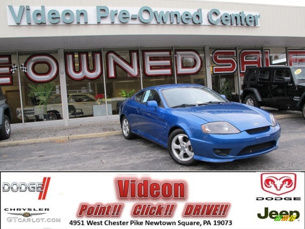 2005 Tiburon GS - Tidal Wave / Black photo #1