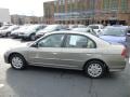 2004 Shoreline Mist Metallic Honda Civic LX Sedan  photo #2