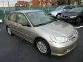 2004 Shoreline Mist Metallic Honda Civic LX Sedan  photo #3