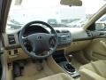 Ivory Beige 2004 Honda Civic LX Sedan Interior Color