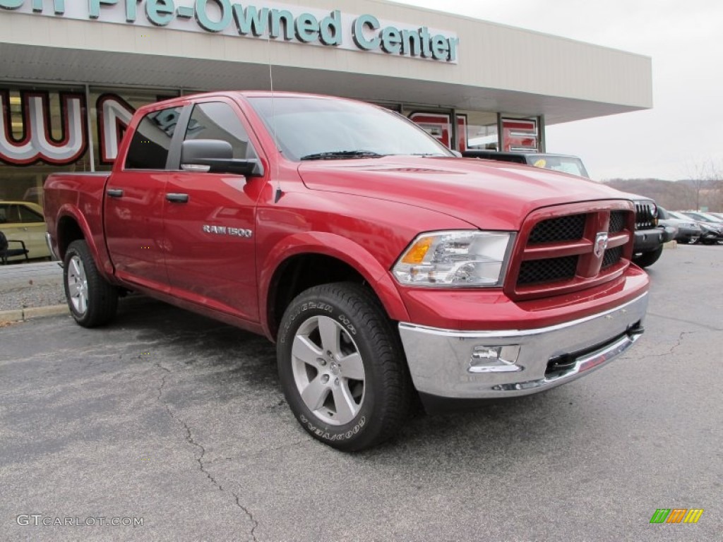 2012 Dodge Ram 1500 Outdoorsman Crew Cab 4x4 Exterior Photos