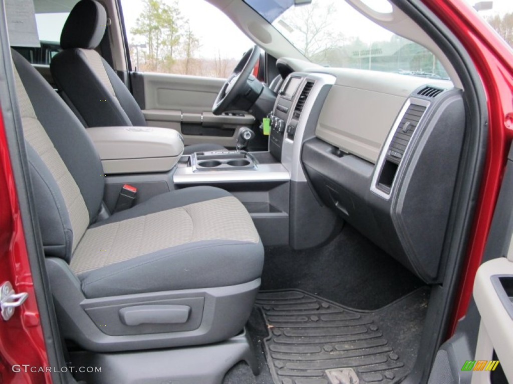 Dark Slate Gray/Medium Graystone Interior 2012 Dodge Ram 1500 Outdoorsman Crew Cab 4x4 Photo #75080814