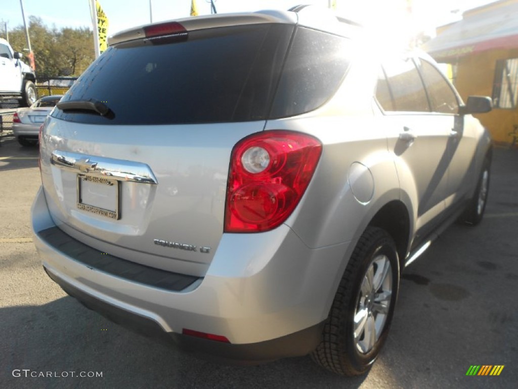 2010 Equinox LS - Silver Ice Metallic / Jet Black photo #7