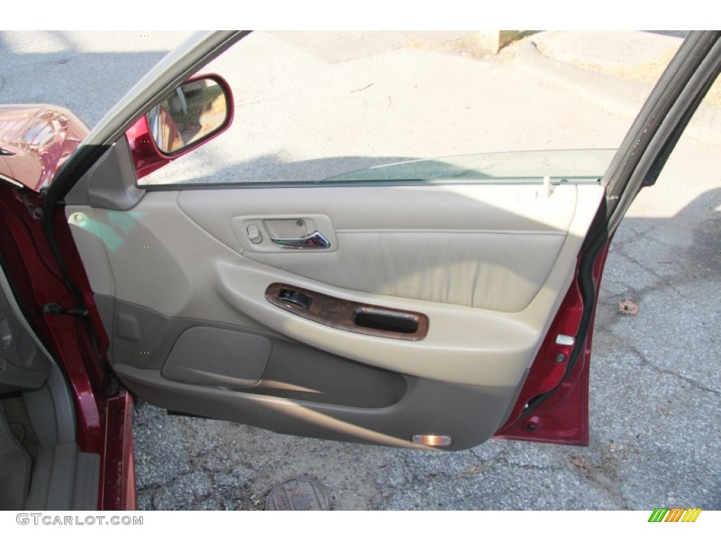 2001 Accord EX V6 Sedan - Firepepper Red Pearl / Ivory photo #21