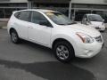 2011 Pearl White Nissan Rogue S AWD  photo #1