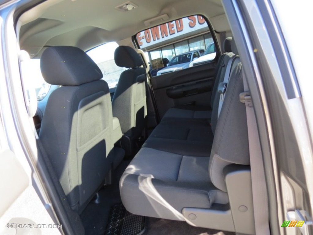 2013 Silverado 1500 LS Crew Cab - Graystone Metallic / Ebony photo #11