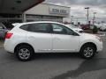 2011 Pearl White Nissan Rogue S AWD  photo #8