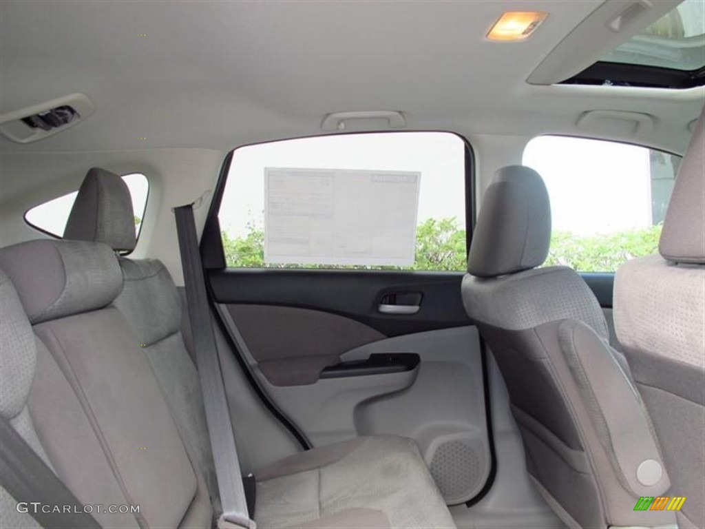 2013 CR-V EX AWD - Polished Metal Metallic / Gray photo #8